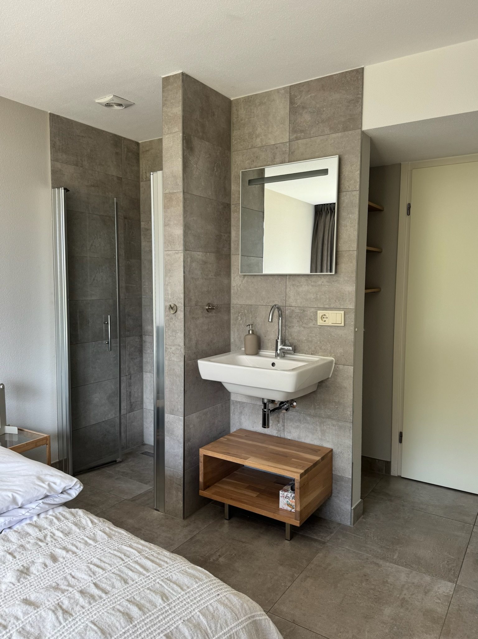 Master badkamer inloopdouche
